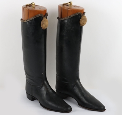 Hussar Officers Full Dress Hessian Boots with Trees