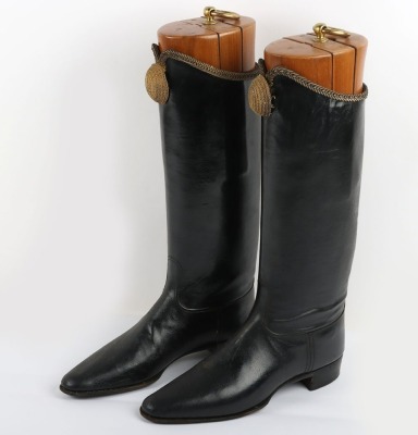 Hussar Officers Full Dress Hessian Boots with Trees - 3