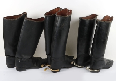 3 Pairs of Hussar Officers Full Dress Hessian Boots - 2