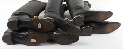 3 Pairs of Hussar Officers Full Dress Hessian Boots - 3