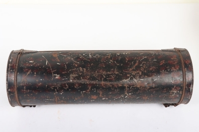 5th Royal Irish Lancers Officers Lance Cap Plume Tin - 3
