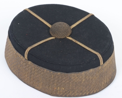 5th Royal Irish Lancers Officers Pill Box Cap - 3