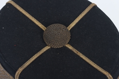 5th Royal Irish Lancers Officers Pill Box Cap - 4