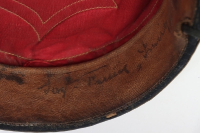 5th Royal Irish Lancers Officers Pill Box Cap - 6