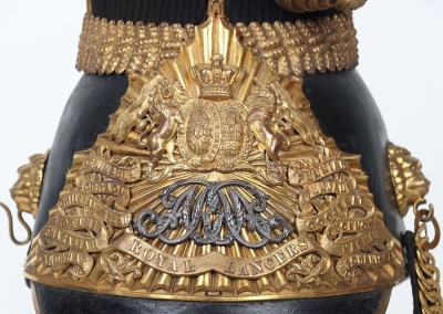 9th Queens Royal Lancers Officers Lance Cap. - 6