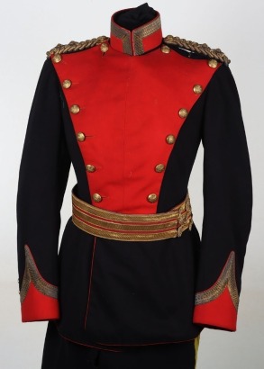 9th Lancers Officers Full Dress Tunic & Girdle
