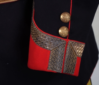 9th Lancers Officers Full Dress Tunic & Girdle - 5