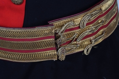 9th Lancers Officers Full Dress Tunic & Girdle - 9