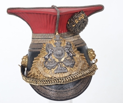 12th Royal Lancers Officers Lance Cap - 3
