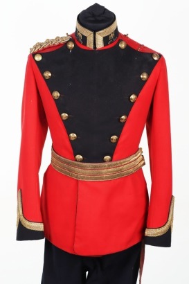 16th The Queens Lancers Officers Full Dress Tunic