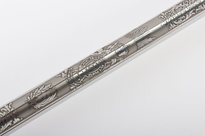 George V 16th (The Queens) Lancers 1912 Pattern Officers Sword - 13