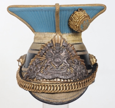 21st Empress of India Lancers Officers Full Dress Lance Cap - 3