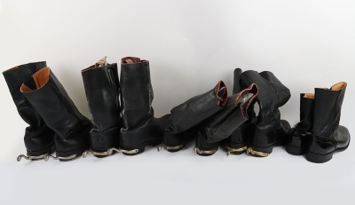 5 Pairs of Cavalry Mess and Riding Boots - 4