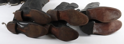 5 Pairs of Cavalry Mess and Riding Boots - 5