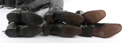 5 Pairs of Cavalry Mess and Riding Boots - 5