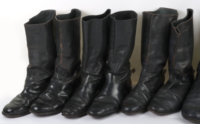 5 Pairs of Cavalry Mess and Riding Boots - 2