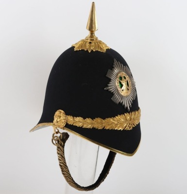 Ayrshire Yeomanry Officer&rsquo;s Helmet c1880-1893 - 6