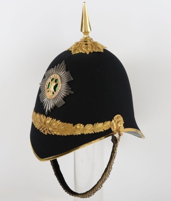 Ayrshire Yeomanry Officer&rsquo;s Helmet c1880-1893 - 7