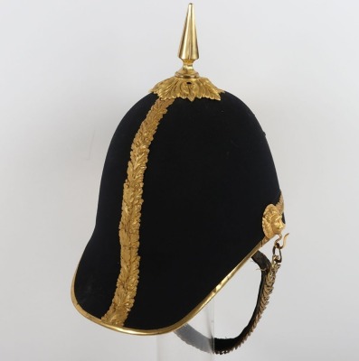 Ayrshire Yeomanry Officer&rsquo;s Helmet c1880-1893 - 11