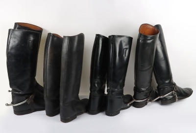4 Pairs of cavalry Officers Riding Boots - 2
