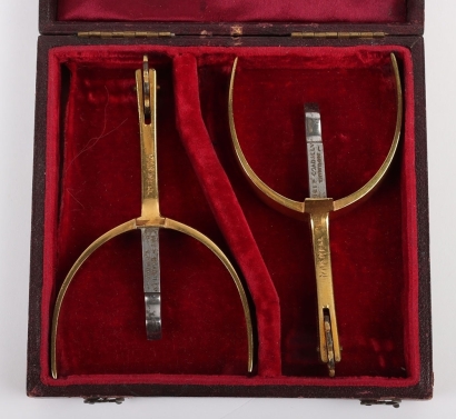 Boxed Cavalry Officer Spurs
