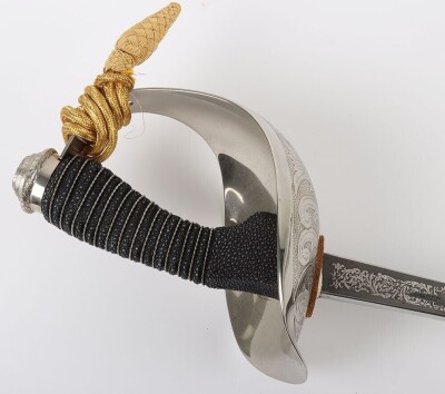 EIIR 1912 Pattern Cavalry Officers Sword - 5