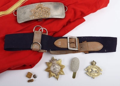 Assorted Cavalry Badges and Helmet Parts - 2