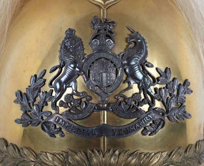 Imperial Yeomanry Officers Full Dress Helmet, - 2