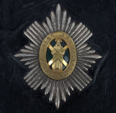Ayrshire Yeomanry Cavalry Undress Sabretache, - 2