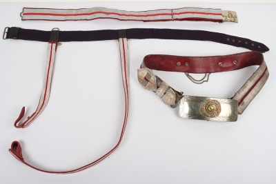 Royal Berkshire Yeomanry Officers Pouch Belt & Waist Belt