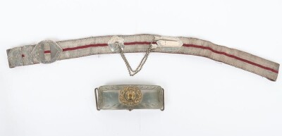 Royal Berkshire Yeomanry Officers Pouch Belt & Waist Belt - 2