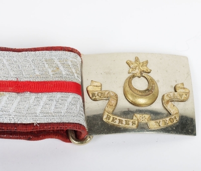 Royal Berkshire Yeomanry Officers Pouch Belt & Waist Belt - 3