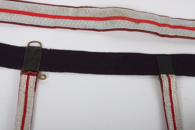 Royal Berkshire Yeomanry Officers Pouch Belt & Waist Belt - 5