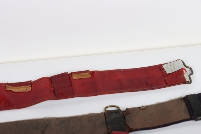 Royal Berkshire Yeomanry Officers Pouch Belt & Waist Belt - 12