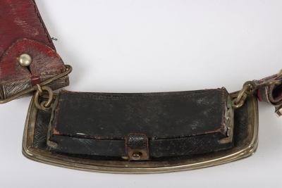 Royal Berkshire Yeomanry Officers Pouch Belt & Waist Belt - 13