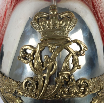 Derbyshire Yeomanry Officers Full Dress Helmet - 2