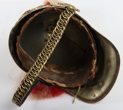 Derbyshire Yeomanry Officers Full Dress Helmet - 13