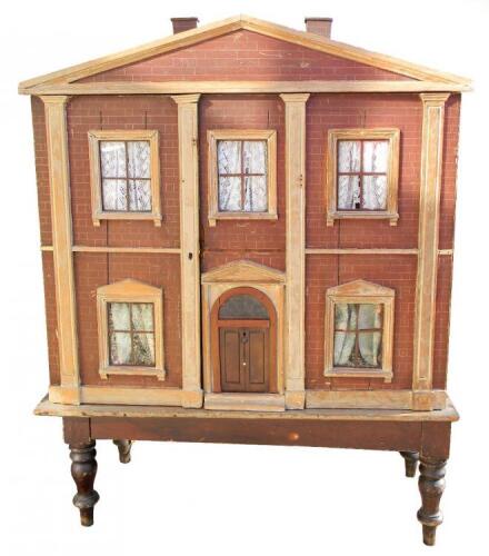 A good early Georgian dolls house and contents, English 1820s,