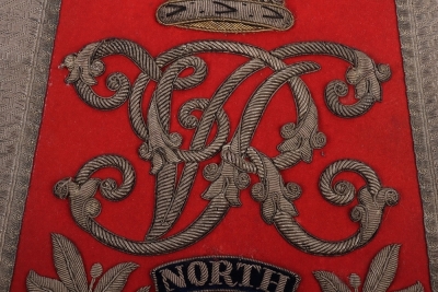 North Devon Yeomanry Cavalry Full Dress Sabretache, - 7
