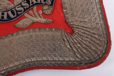 North Devon Yeomanry Cavalry Full Dress Sabretache, - 9
