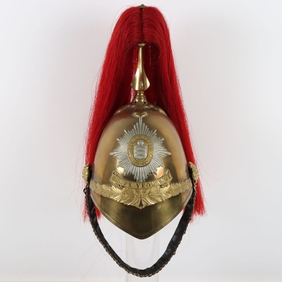 Essex Yeomanry Officers 1871 Pattern Full Dress Helmet
