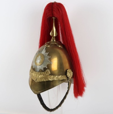 Essex Yeomanry Officers 1871 Pattern Full Dress Helmet - 6