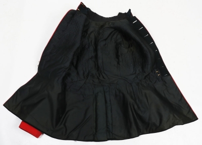 Essex Yeomanry Officers Full Dress Tunic, Pouch & Waist Belts. - 8