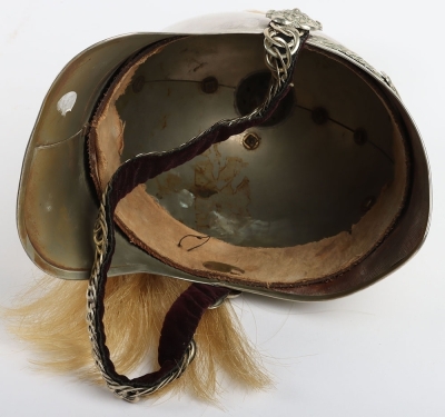 Fife Light Horse Yeomanry Helmet. - 12