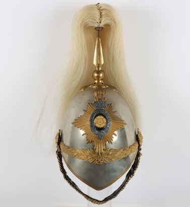 Hampshire Yeomanry Officers Full Dress Helmet.