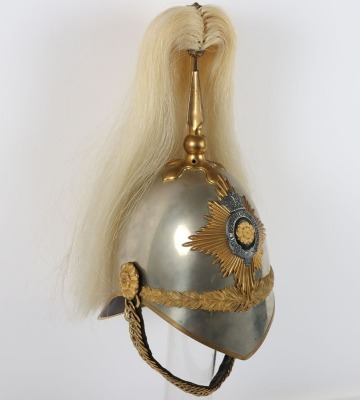 Hampshire Yeomanry Officers Full Dress Helmet. - 5