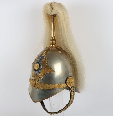 Hampshire Yeomanry Officers Full Dress Helmet. - 6