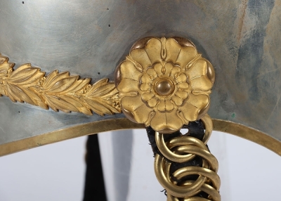 Hampshire Yeomanry Officers Full Dress Helmet. - 7
