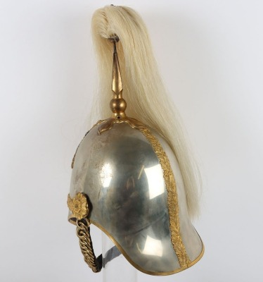 Hampshire Yeomanry Officers Full Dress Helmet. - 8