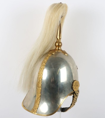 Hampshire Yeomanry Officers Full Dress Helmet. - 9